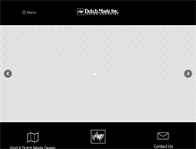 Tablet Screenshot of dutchmade.com